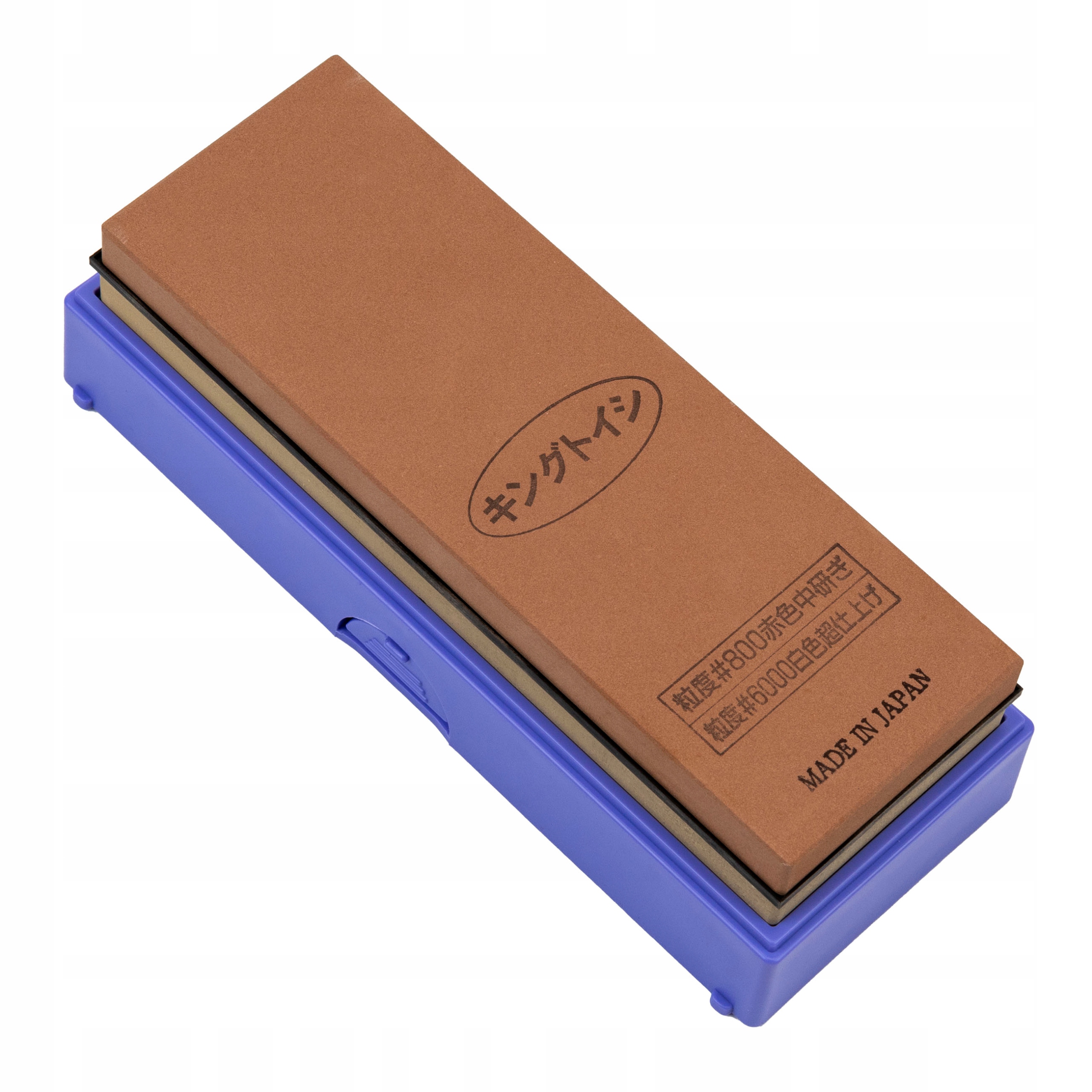 Oboustranný japonský brusný kámen 800/6000 King PB-04