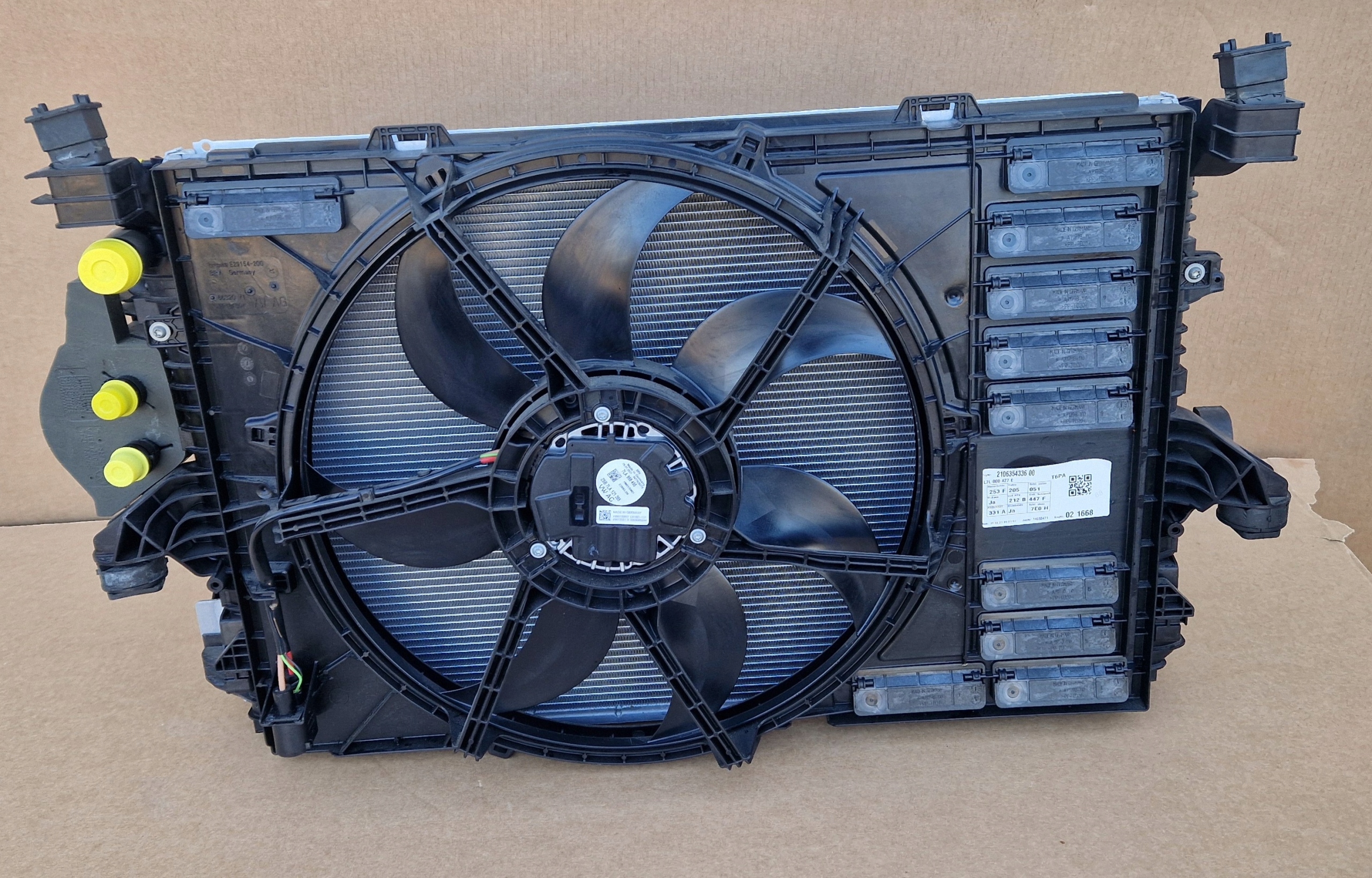 hüttök ventilátor VW T6.1 MULTIVAN 2.0 TDI 2019- JAK új KOMPLET