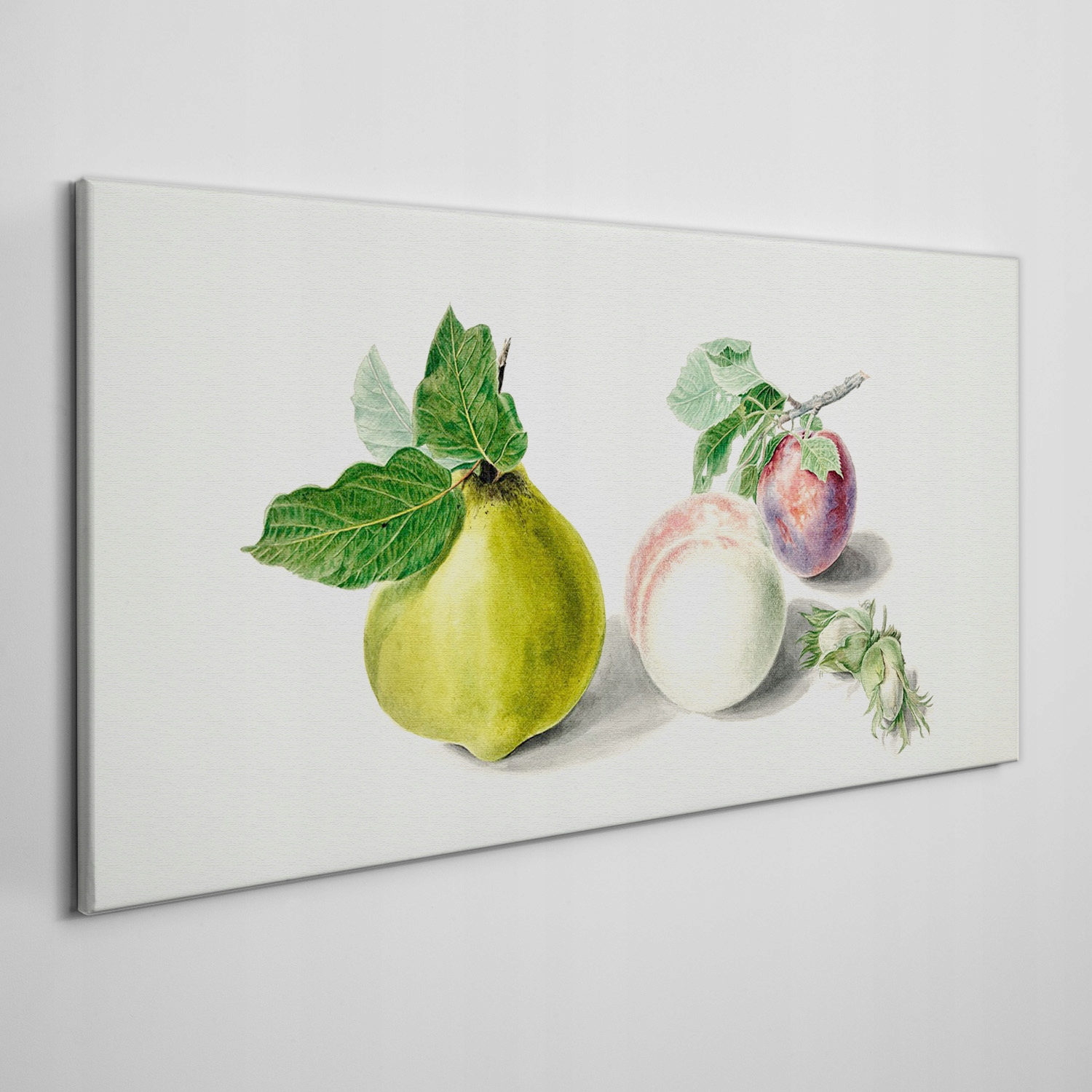 

Obraz na ramie płótno Owoce gałąź liście 120x60 cm