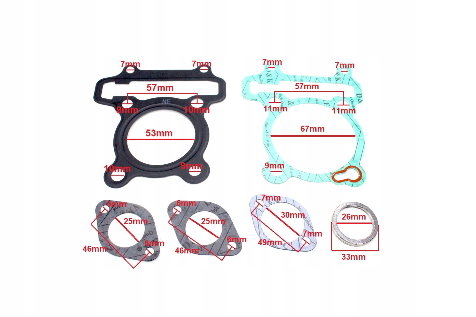 ROY01716 - ПРОКЛАДКА ВЕРХНЕЙ ЧАСТИ ДВИГАТЕЛЯ SYM ORBIT II 125 TAIWAN