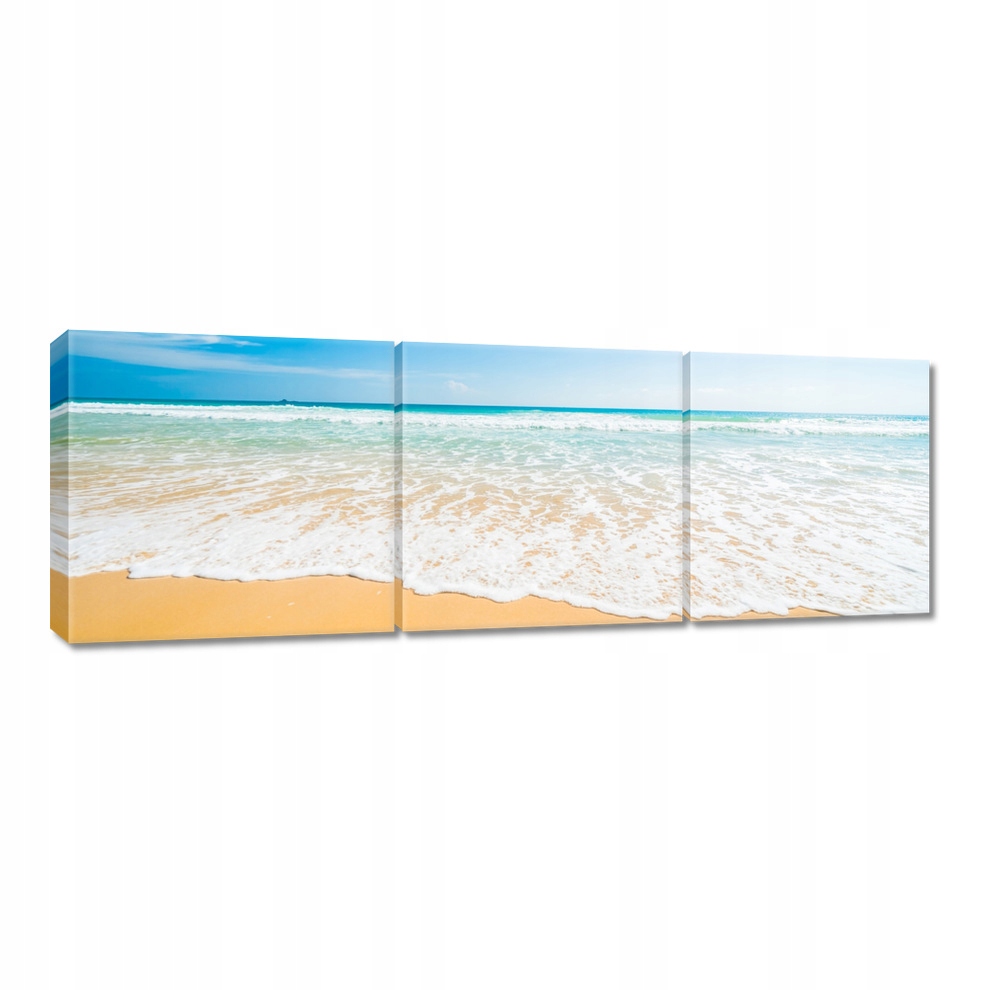 

Obrazy 120x40 Plaża aż miło