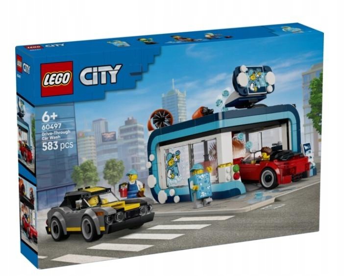 Lego(r) City 60497 Automatická myčka automobilová