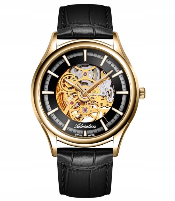 Nowy, Zegarek Adriatica A2804.1214AS Classic Skeleton Automatic