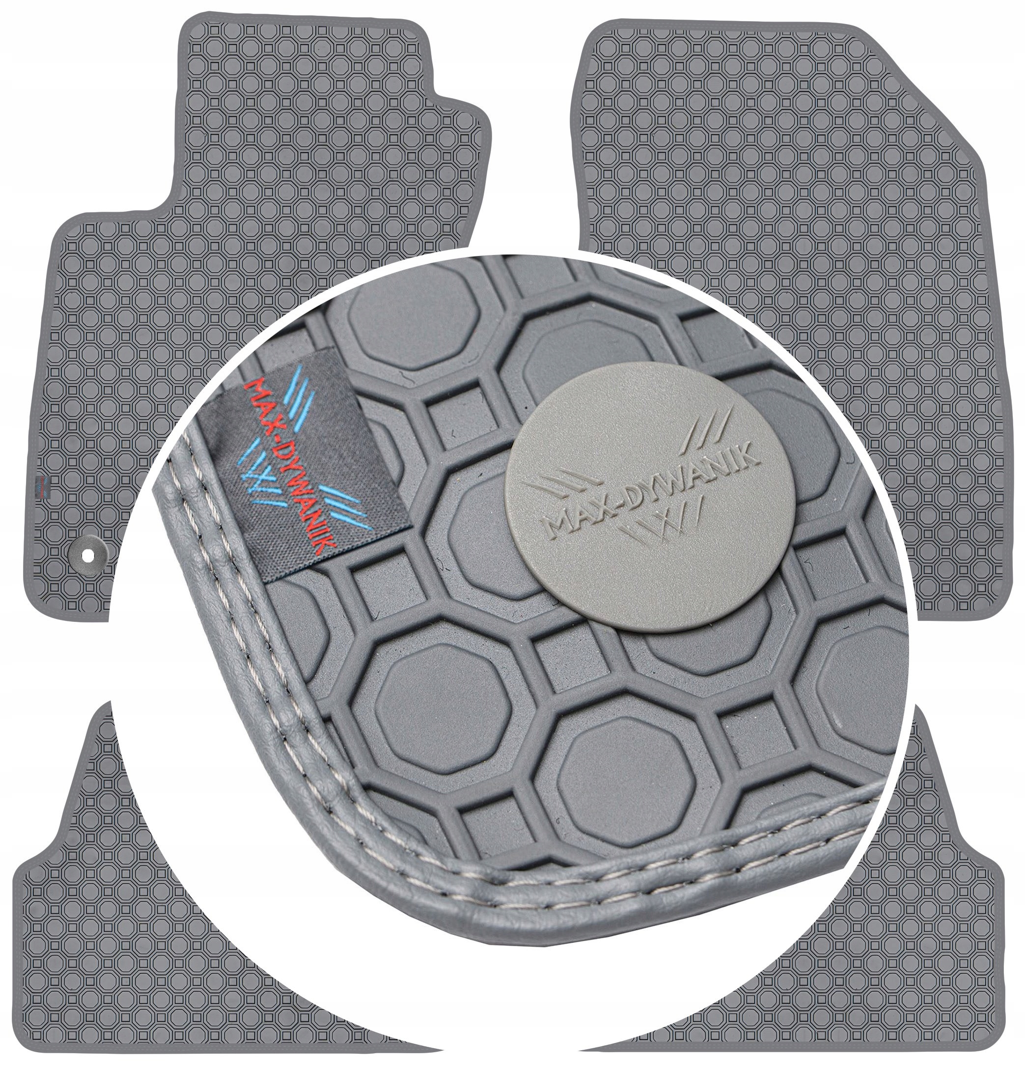 Opel Mokka 2012-2016 Koberce Popielate