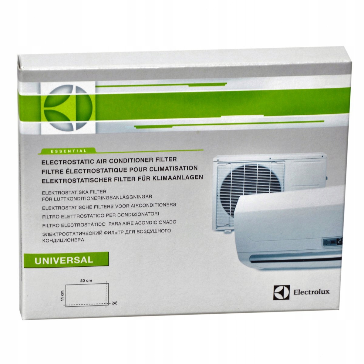 Univerzální elektrostatický filtr Electrolux pro klimatizační zařízení