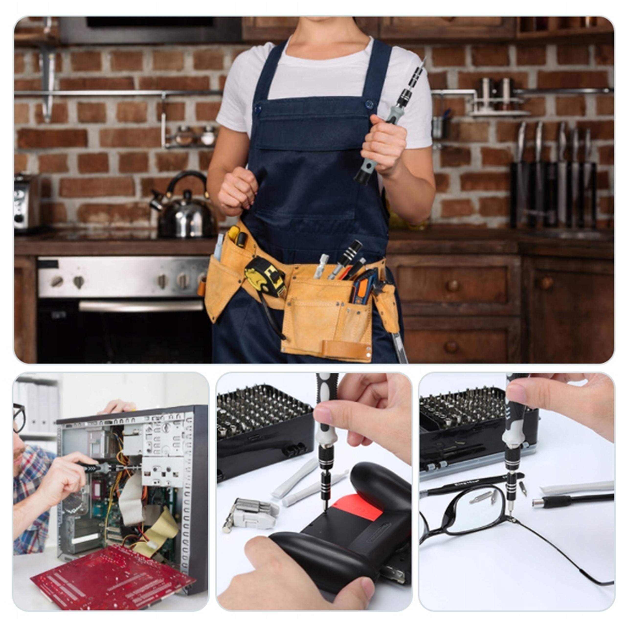 WKRĘTAKI PRECYZYJNE BITY KOŃCÓWKI IMBUS TORX 110+5 Waga produktu z opakowaniem jednostkowym 0.5 kg