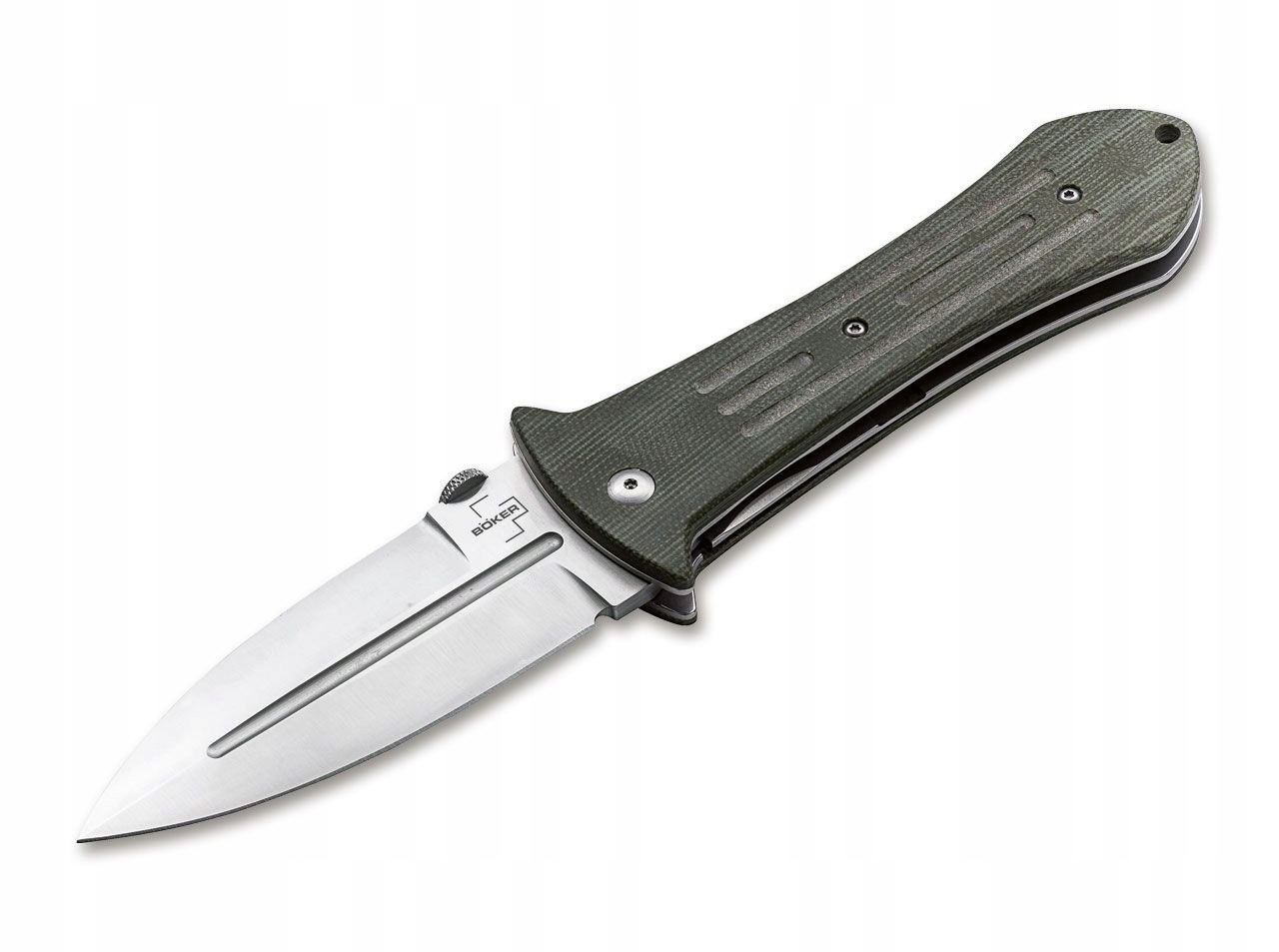 Nůž skládací Boker Plus Pocket Smatchet 9,5 cm VG-10 micarta liner lock Edc