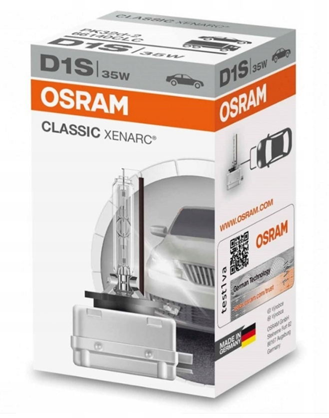 Osram D1S Xenonová výbojka Žárovka 66140 CLC Řada Classic