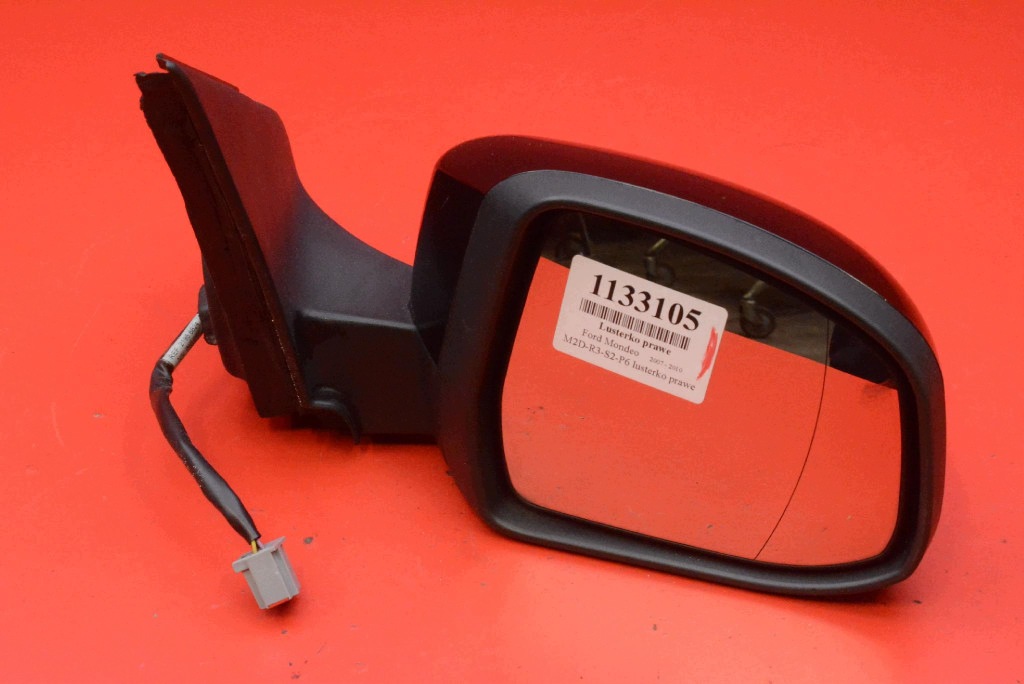 mirror right black, EU 024384 FORD MONDEO MK4 07-10 6 PIN