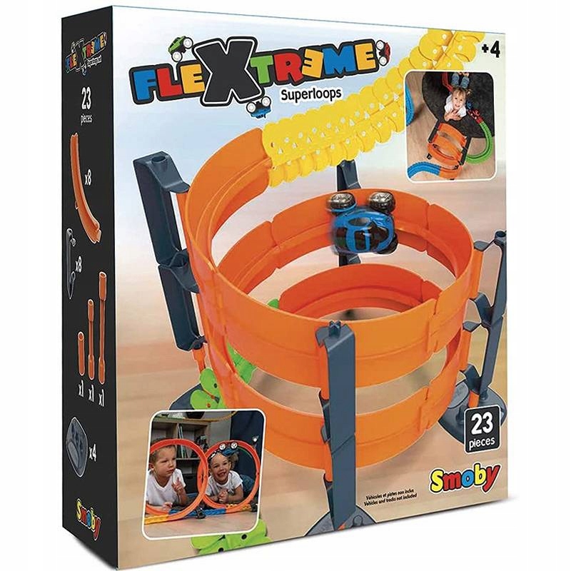 Tor samochodowy Flextreme pętle Smoby 180912