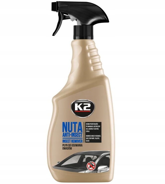 K2 NUTA ANTI-INSECT ŚRODEK PŁYN DO CZYSZCZENIA USUWANIA OWADÓW