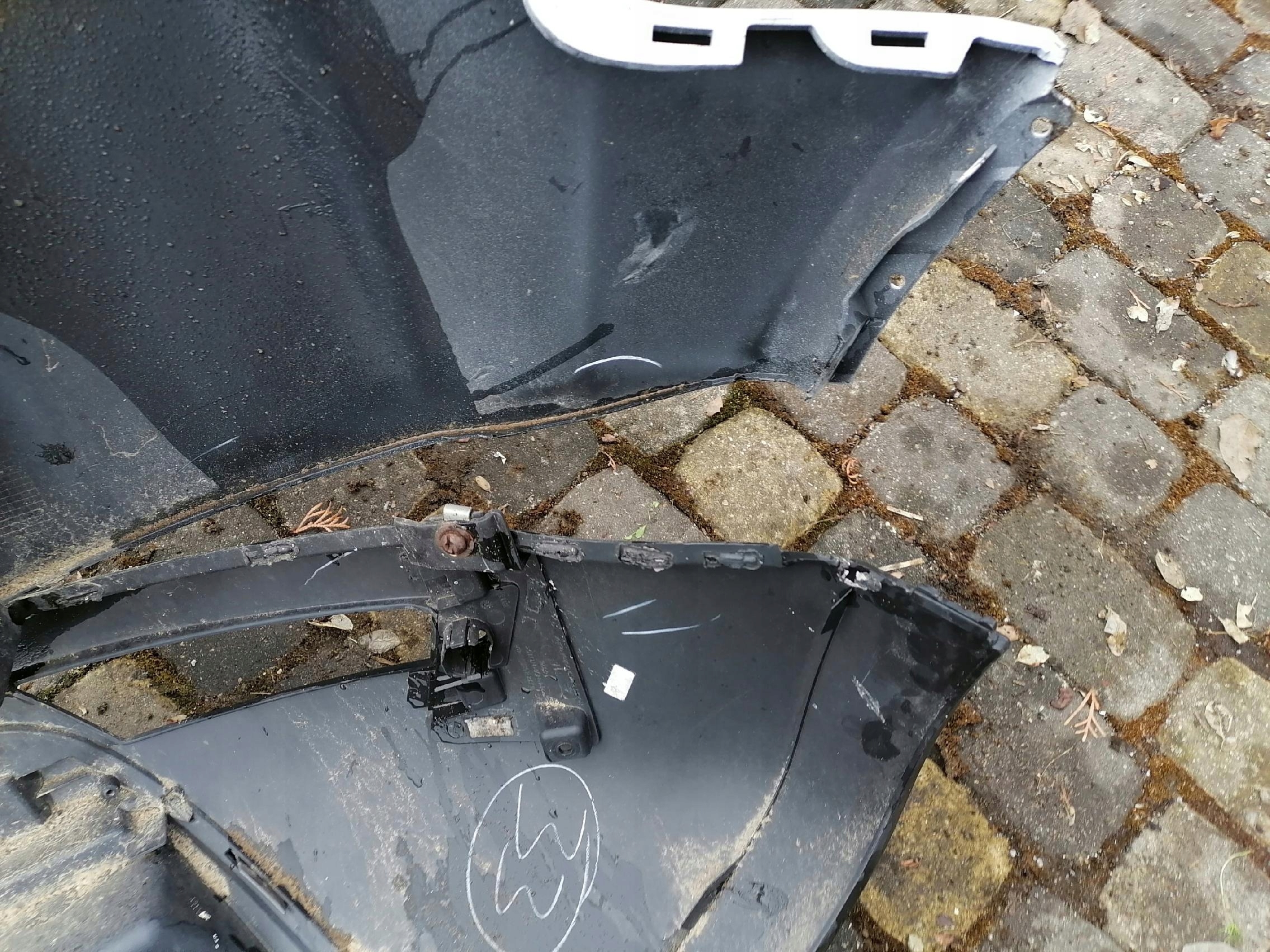 LAND ROVER EVOQUE 11- bumper rear part rear ORYG
