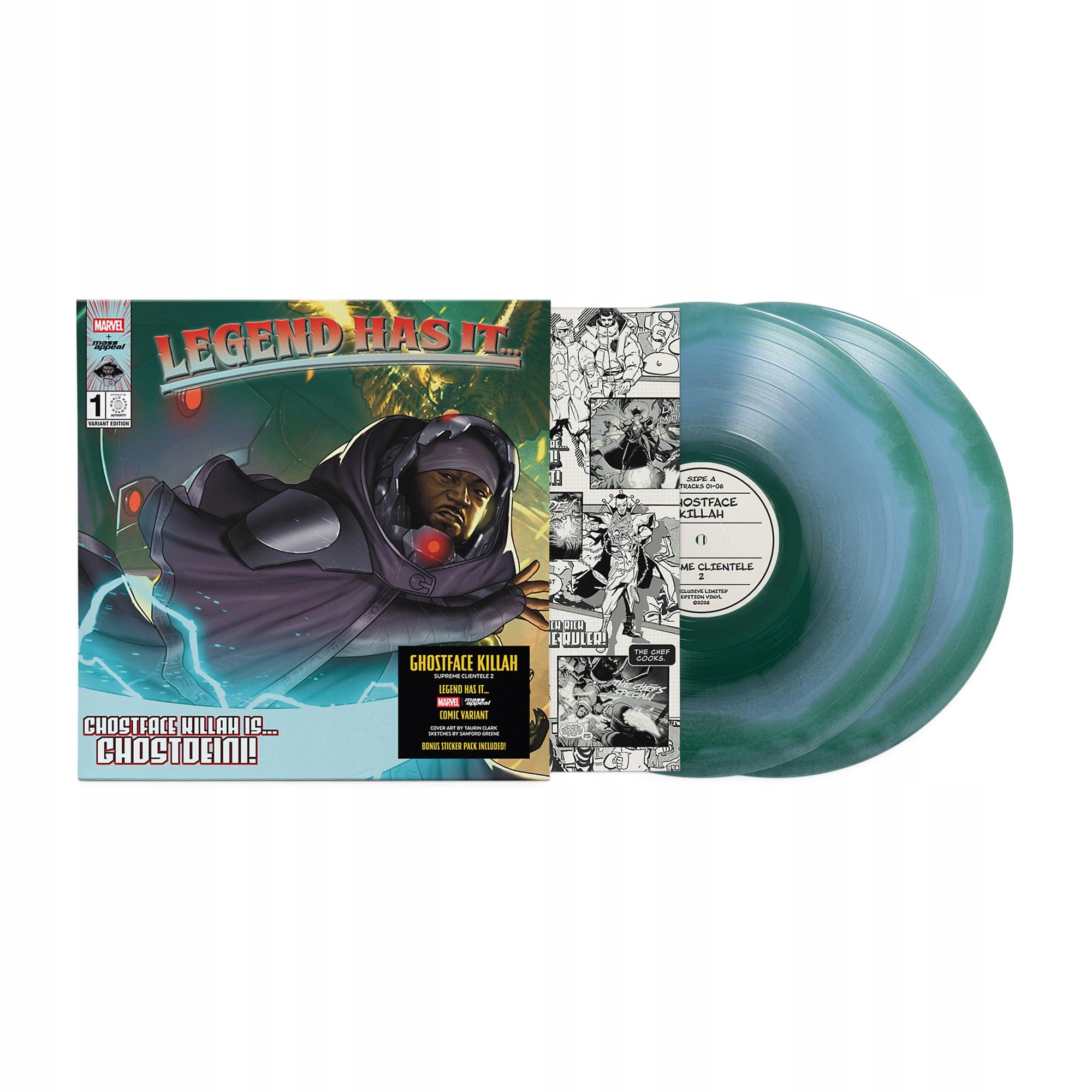 Ghostface Killah Supreme Clientele 2 2LP 2xWINYL Marvel Variant Vinyl)