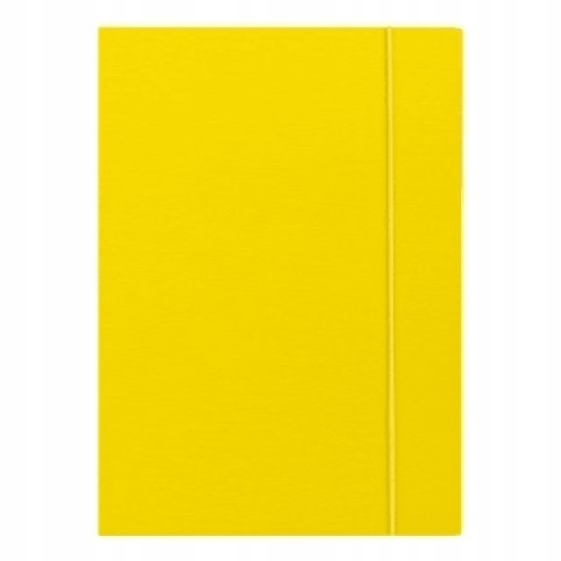 

Teczka z Gumką A4 Barbara 300g Kartonowa Żółta