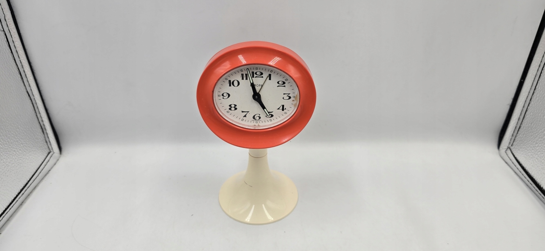 ZEGAREK BUDZIK EUROPA SPACE AGE POP ART LOFT VINTAGE