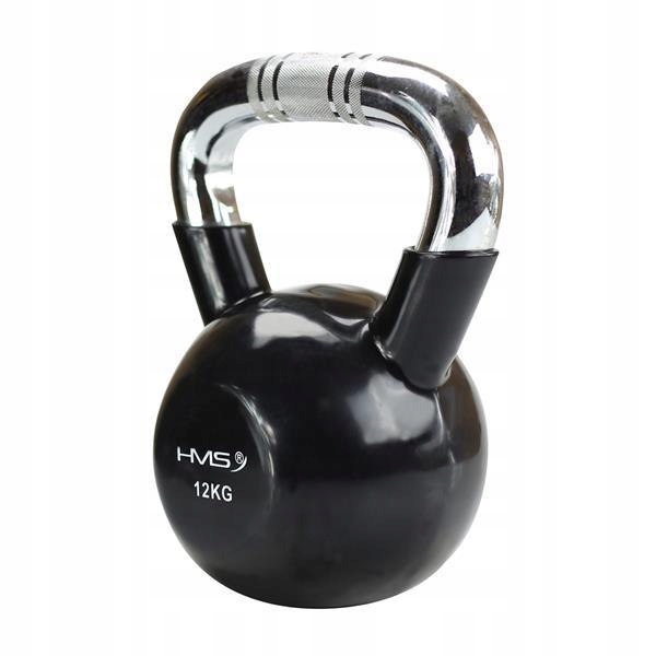 KTC12 BLACK UCHWYT CHROM RADEŁKOWANY KETTLEBELL ŻELIWNY HMS Stan opakowania oryginalne