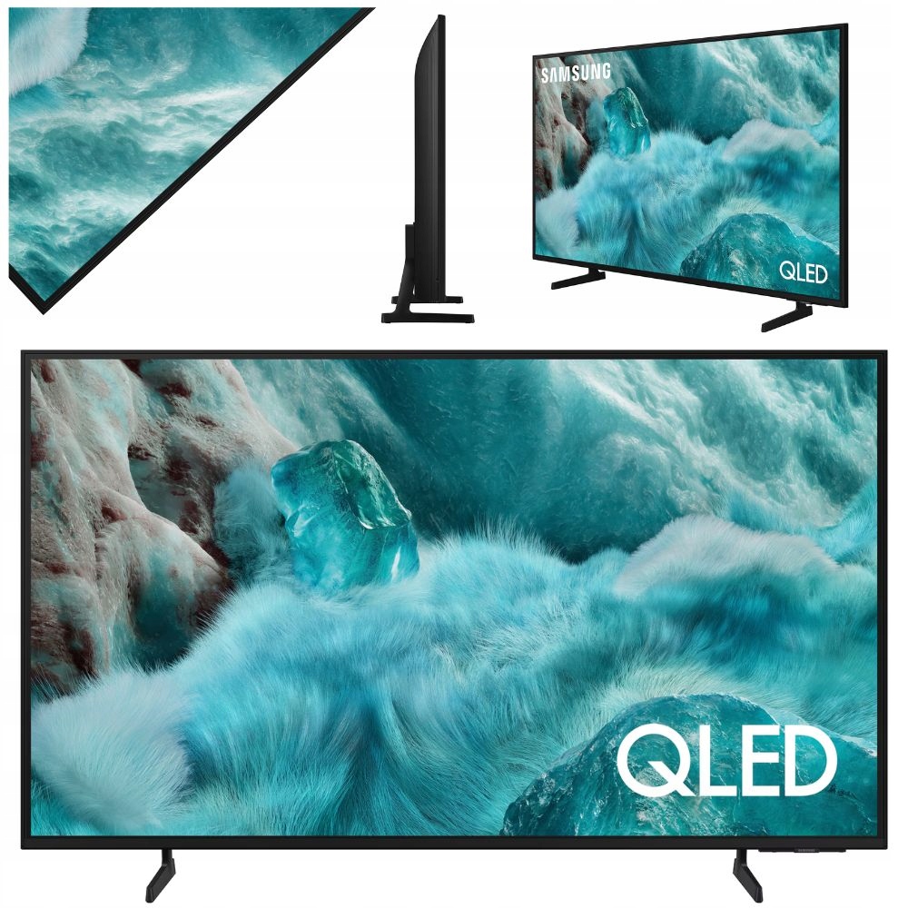 Telewizor Qled Samsung QE43Q74A 43" 4K Uhd Hdr+ Tizen DVB-T2 Czarny
