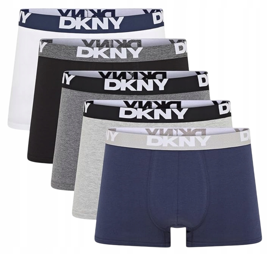 5 Ks Dkny Pánské Boxerky Slipy Bavlna vel. M