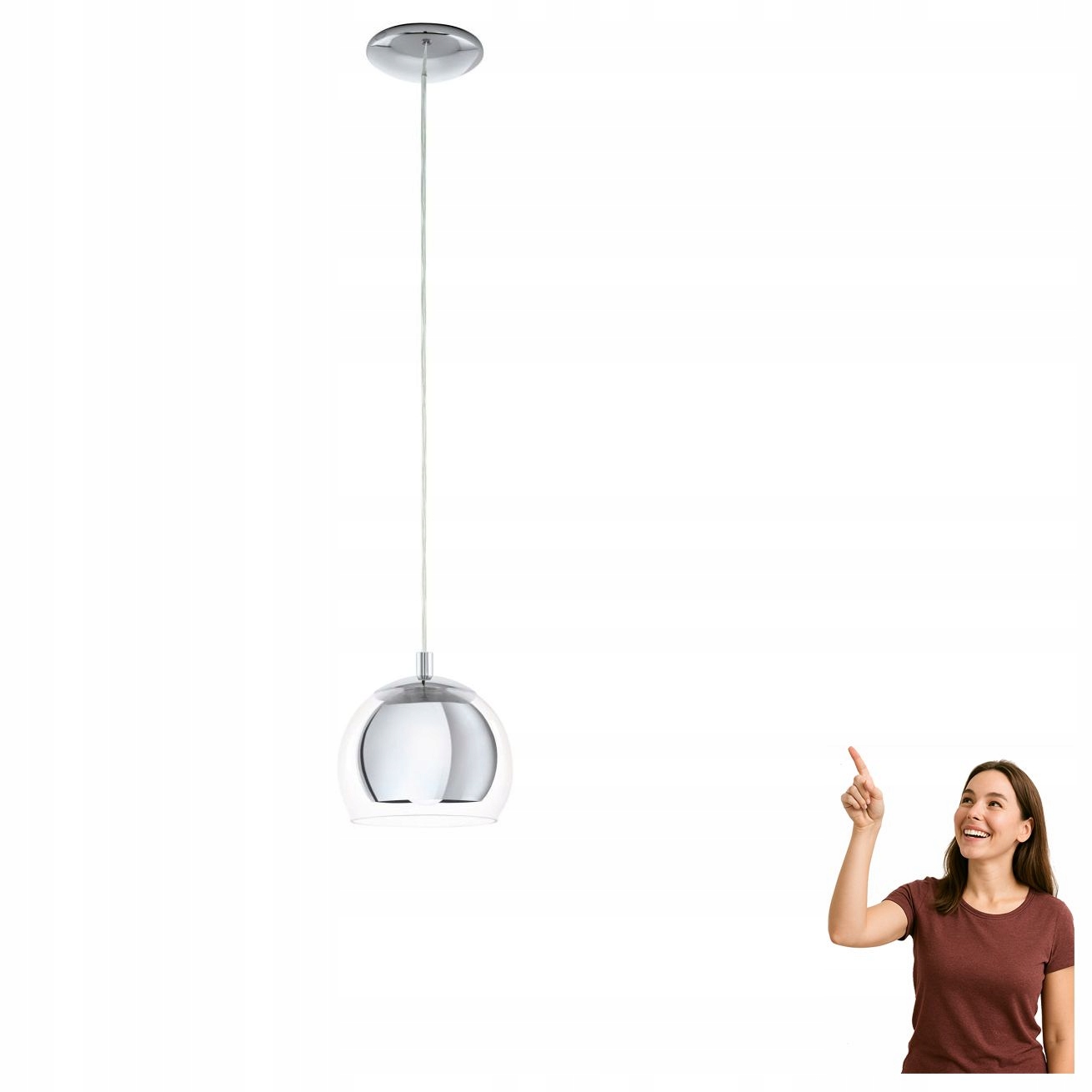 Závesná lampa Rocamar 94592 Eglo