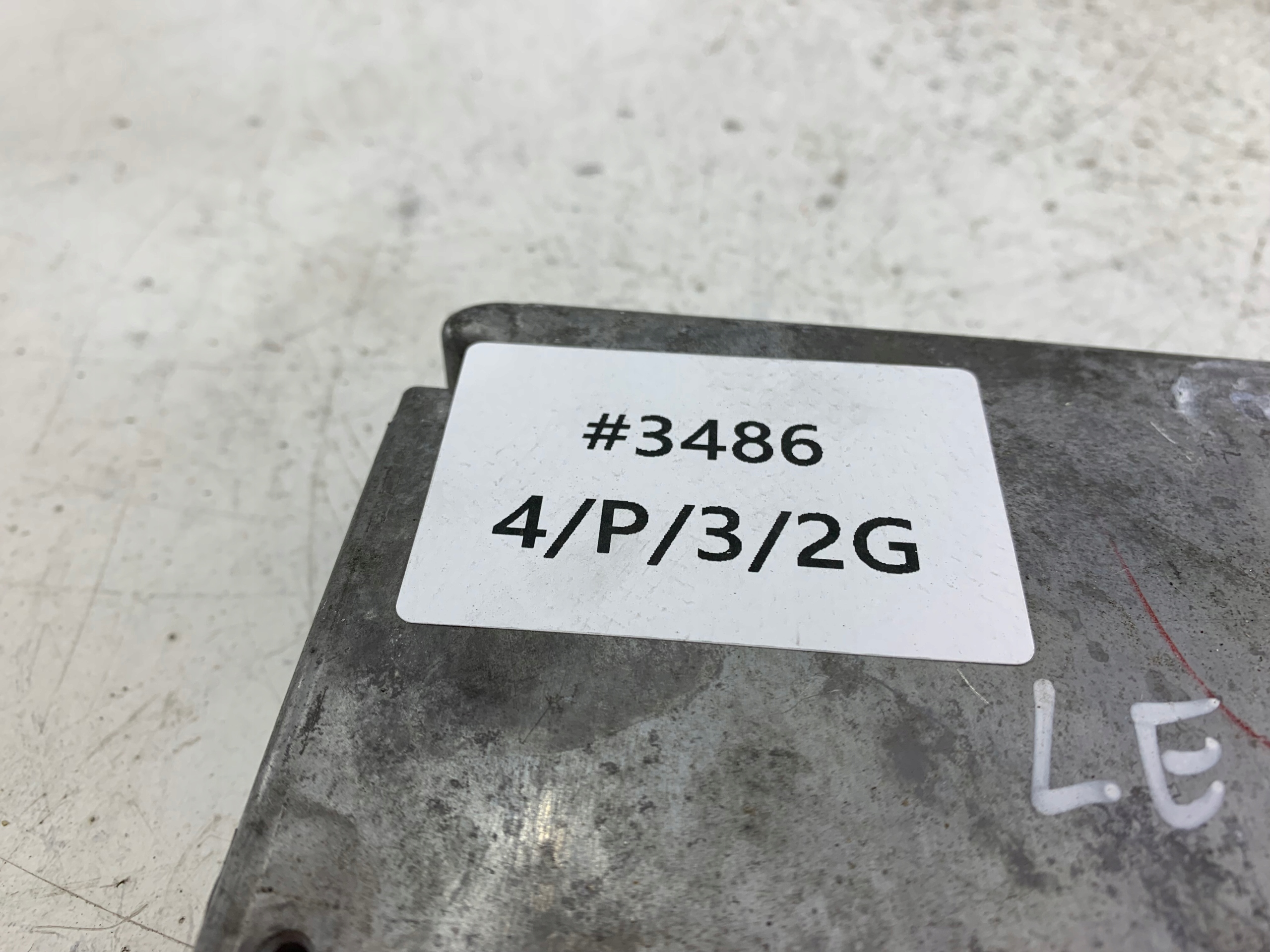 LEXUS RX II 350 3.5 control unit of the engine