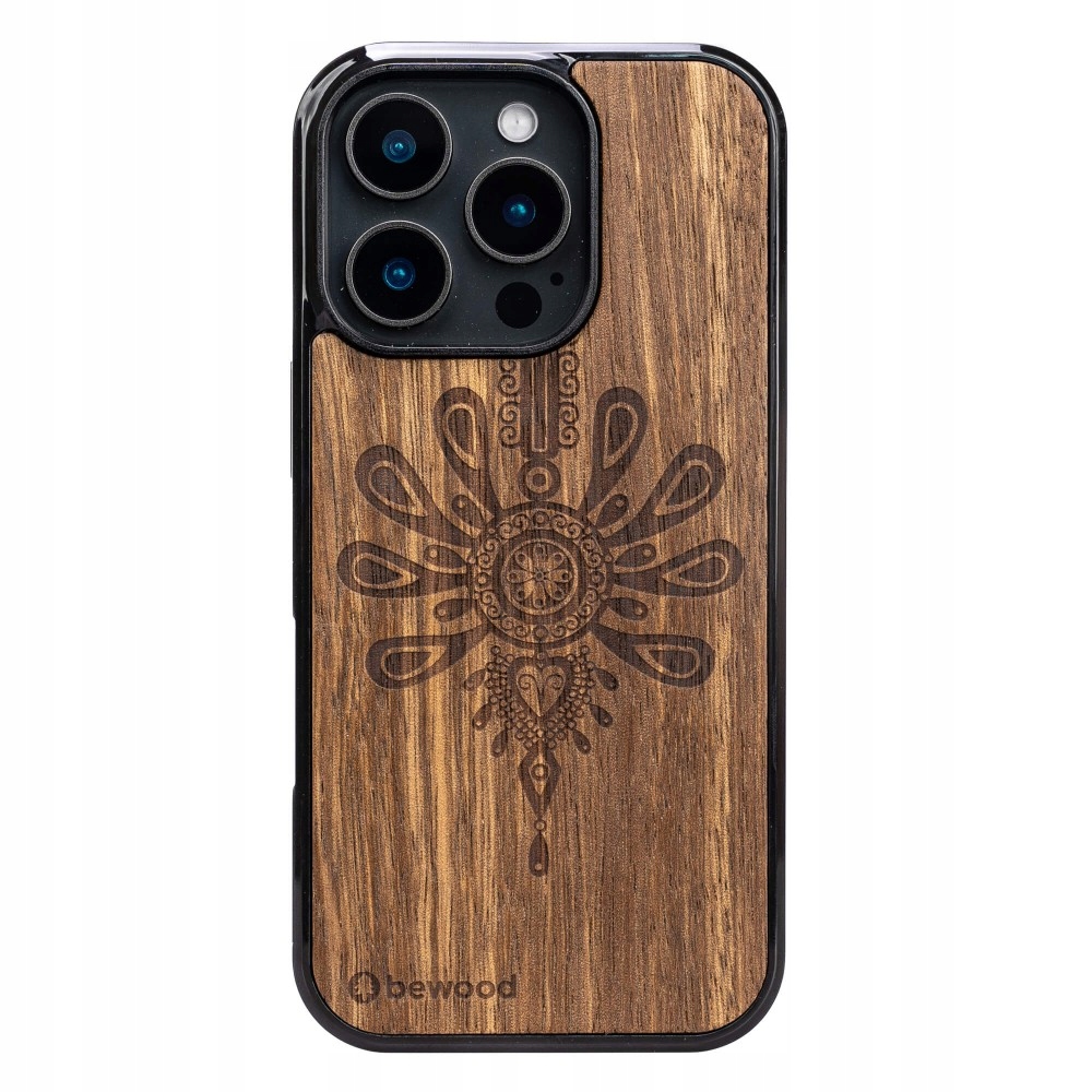 Dřevěné Pouzdro Bewood pro iPhone 16 Pro Parzenica Limba