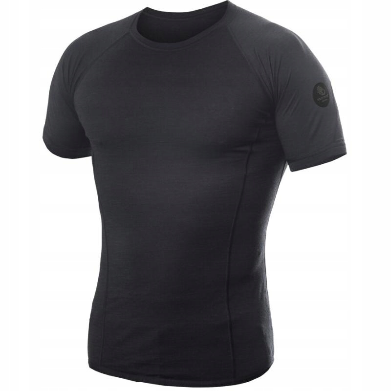 Sensor Triko Merino Air pánské krátký černá XL