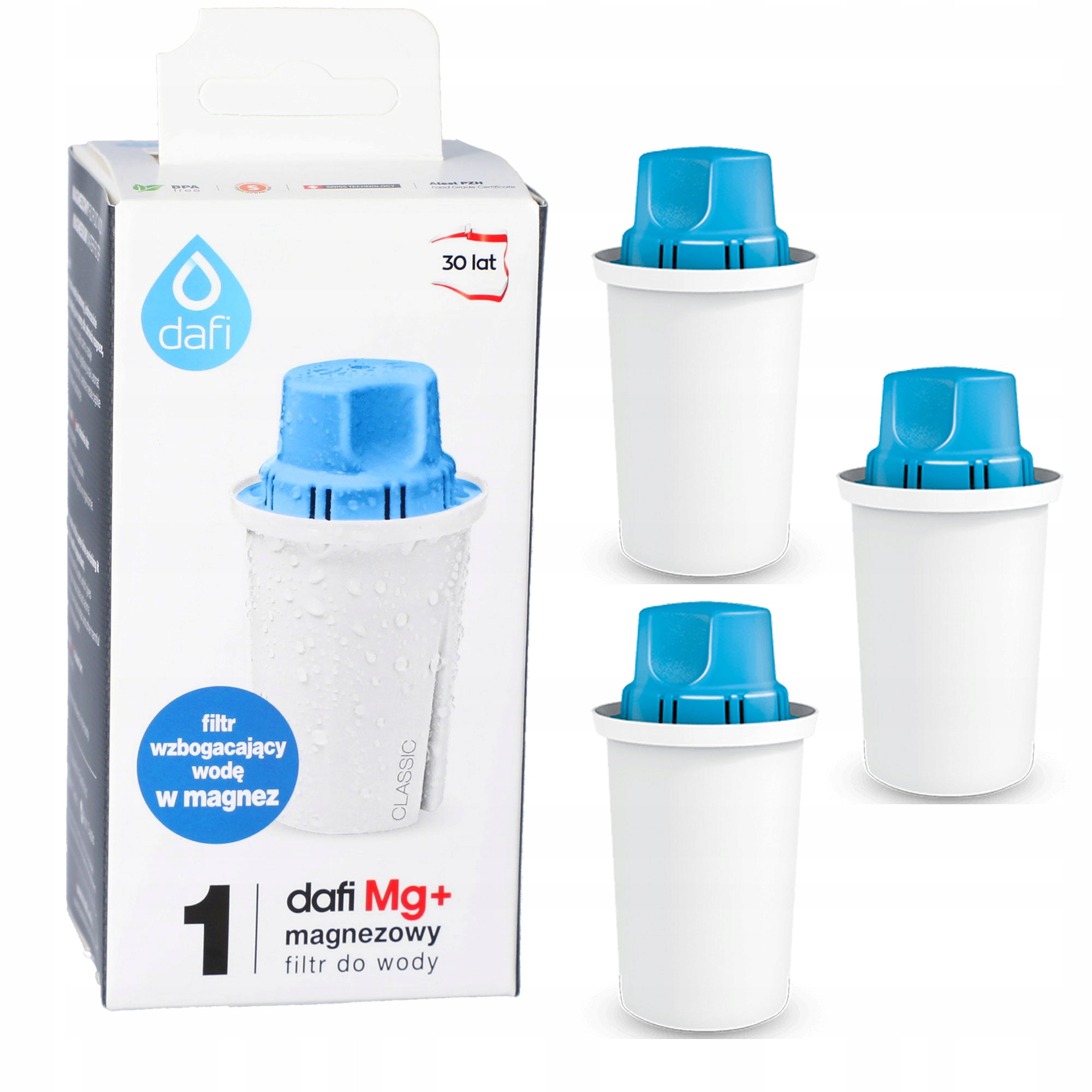 

Filtr Wkład Dafi Classic Mg+ do Brita Standard* x3