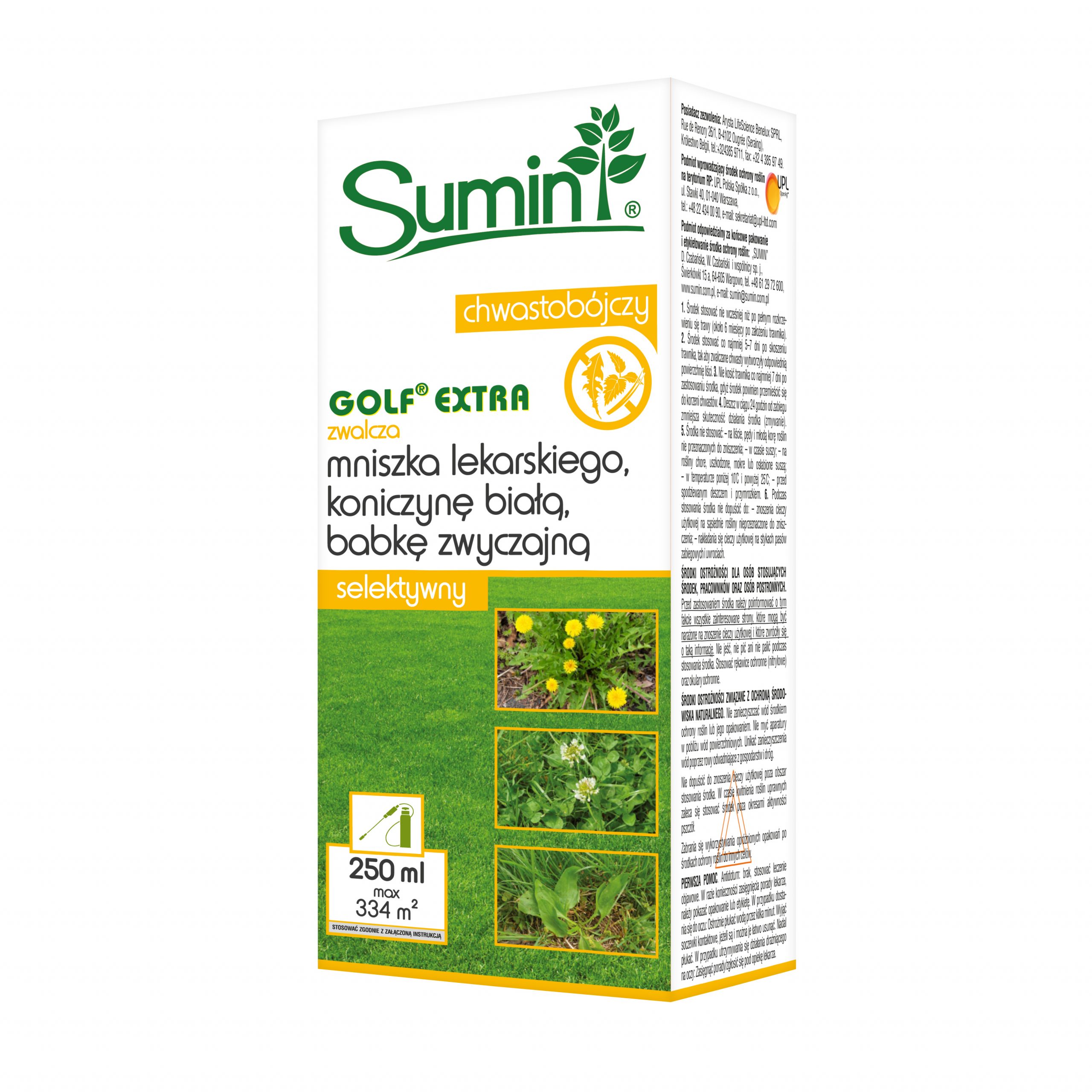 

Golf Extra 250ml Sumin chwasty w trawniku