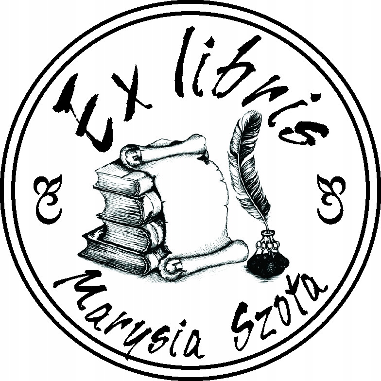 

pieczątka graficzna ex libris projekt gumka
