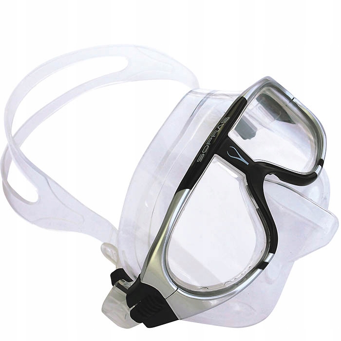 Maska do freedivingu SoprasSub Sphera przezroczysty silikon