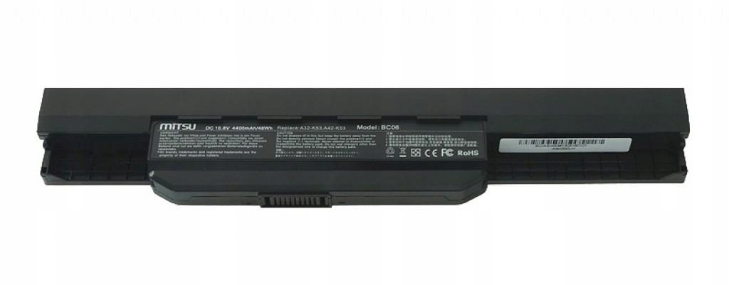 Bateria do Asus A53, K53 4400 mAh 48 Wh 10.8 11.1 Volt