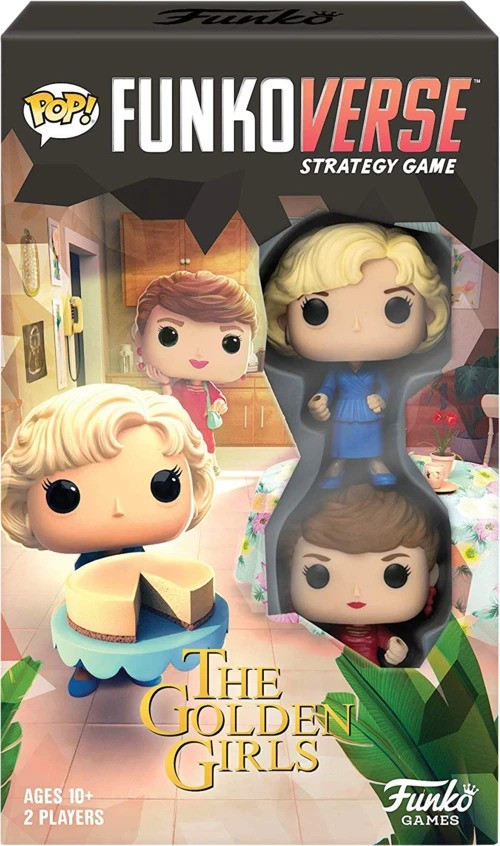 Funkoverse The Golden Girls Blanche & Rose Pop! Strategy Game 2-P