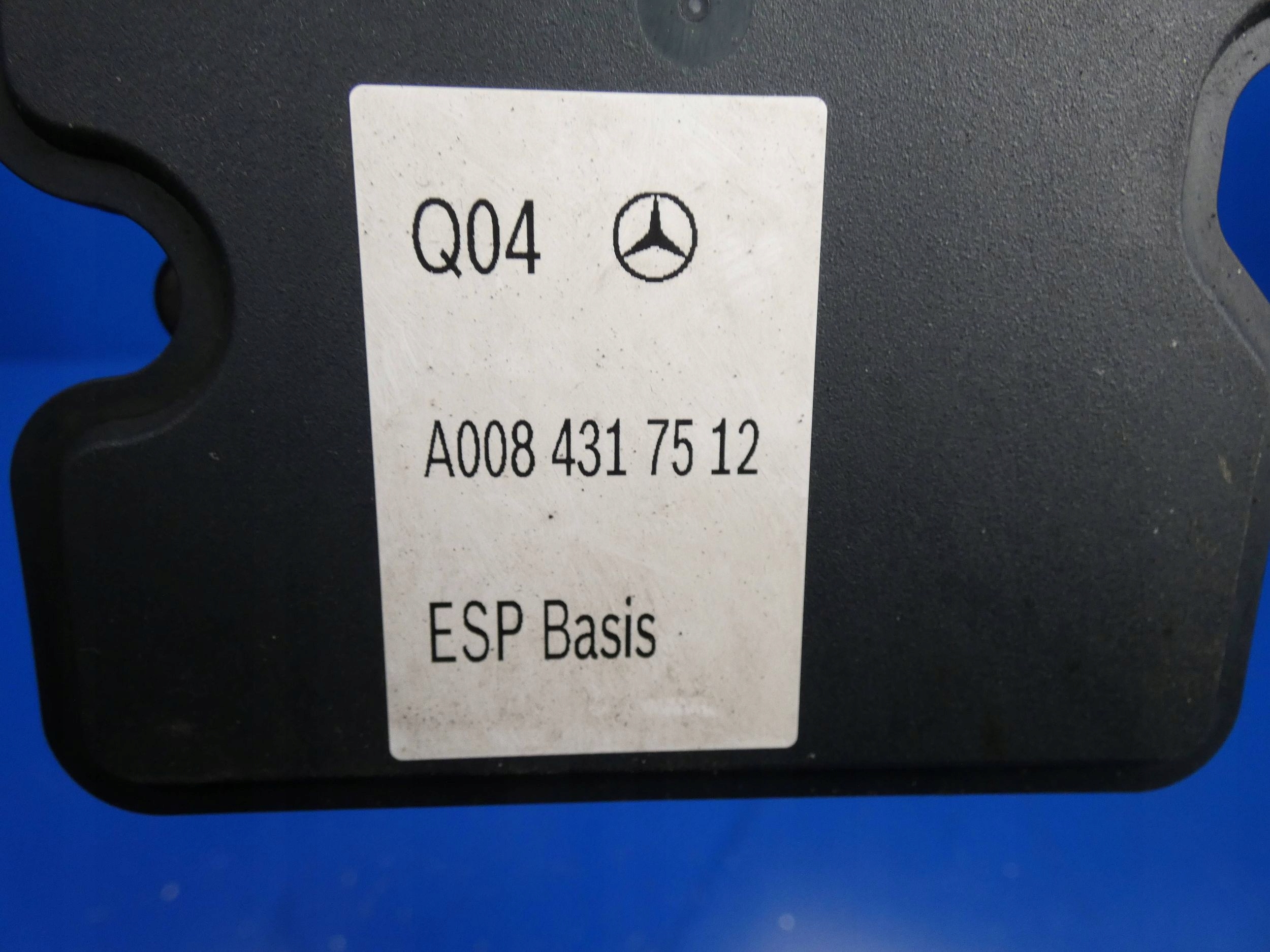 MERCEDES A KLASA W176 W246 CLA W117 pump control unit ABS