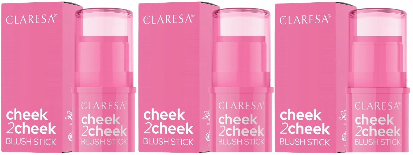 3 kusy růží v tyčince Cheek2Cheek Candy Pink 01 Claresa Bez efektu skvrn