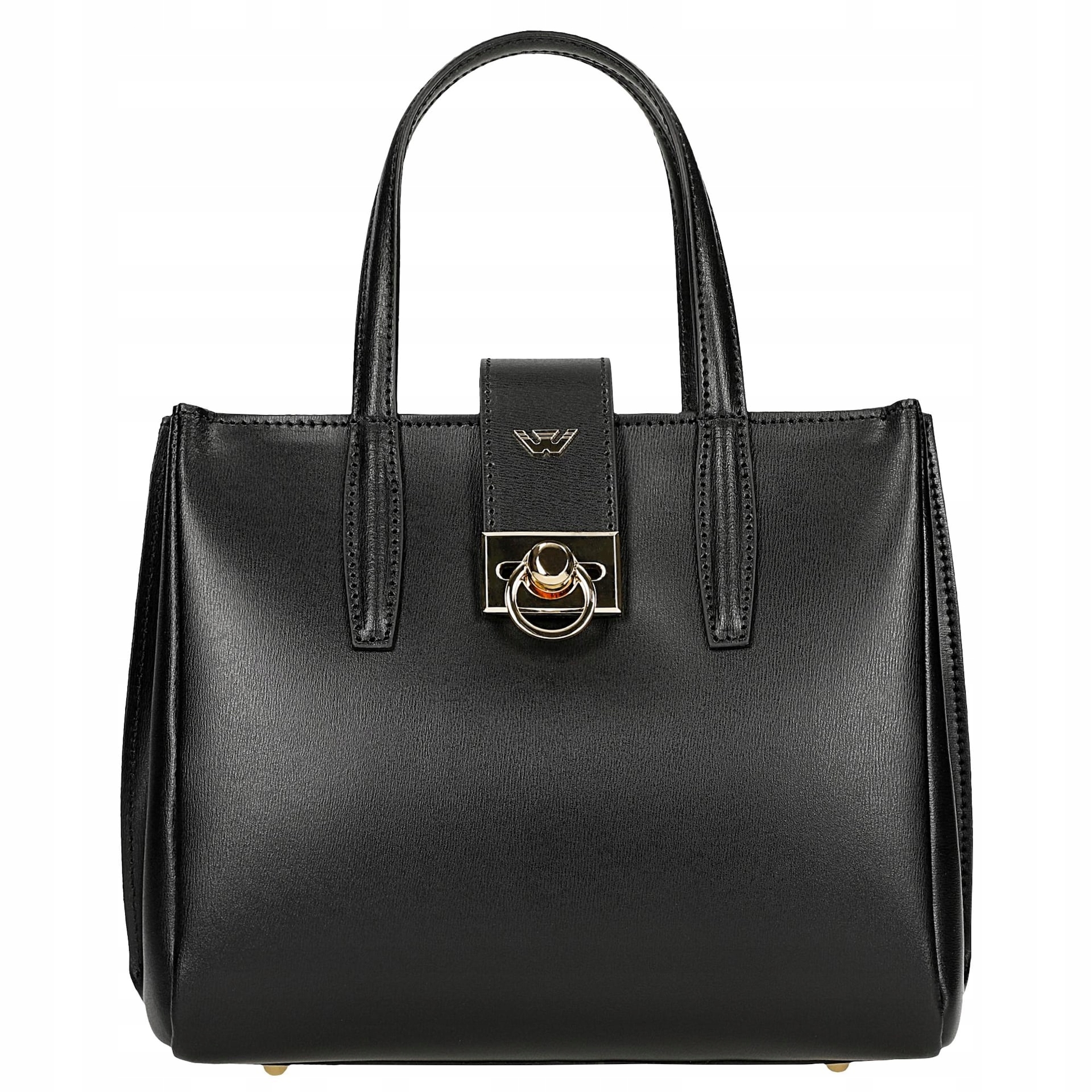 Černá elegantní dámská kufřík