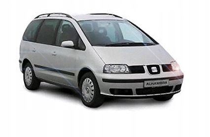 Pokrowce MIAROWE do FORD GALAXY VW SHARAN SEAT ALHAMBRA 95-10r 5os. Practic Stan opakowania oryginalne