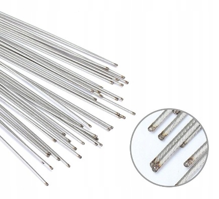 Przewód Hamulcowy Linka do Roweru 2000mm - Cynk i Stal - 1,2 mm x 1,95 m Numer katalogowy części ROY29255