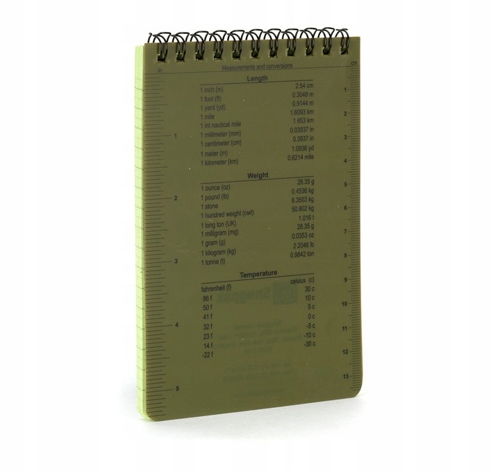 

Notes survivalowy odporny na wilgoć Snugpak