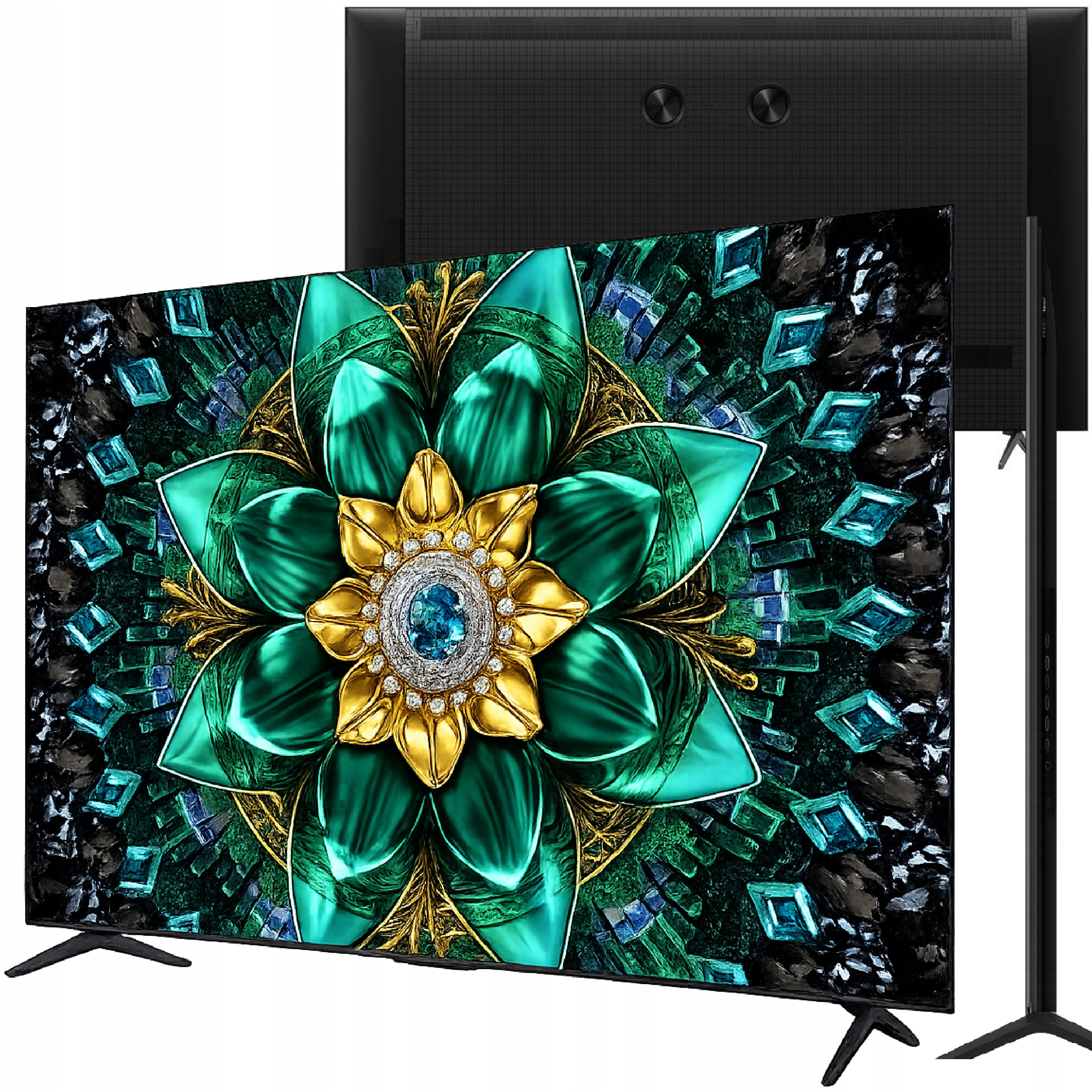 Telewizor 65 cali Qd Mini Led Tcl 65Q6C 65" 4K Smart Google Tv Netflix Qled