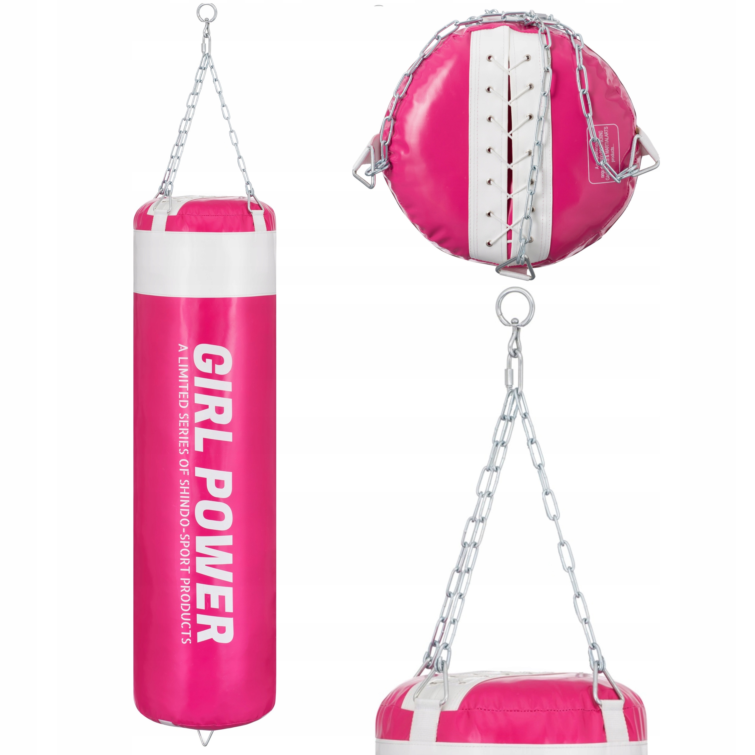 Worek Bokserski Treningowy 90X30 Limited Pink