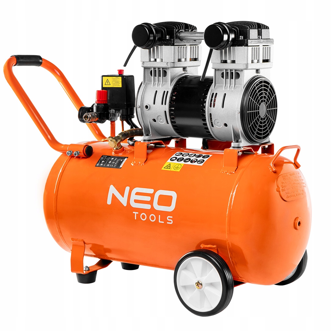 Kompresor bezolejowy Neo Tools 12K022 50 l 8 bar