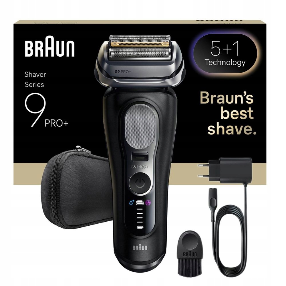 Elektrický Holicí Strojek Braun Series 9 Pro+ 9600S, 5+1, Pro SensoAdapt, černý