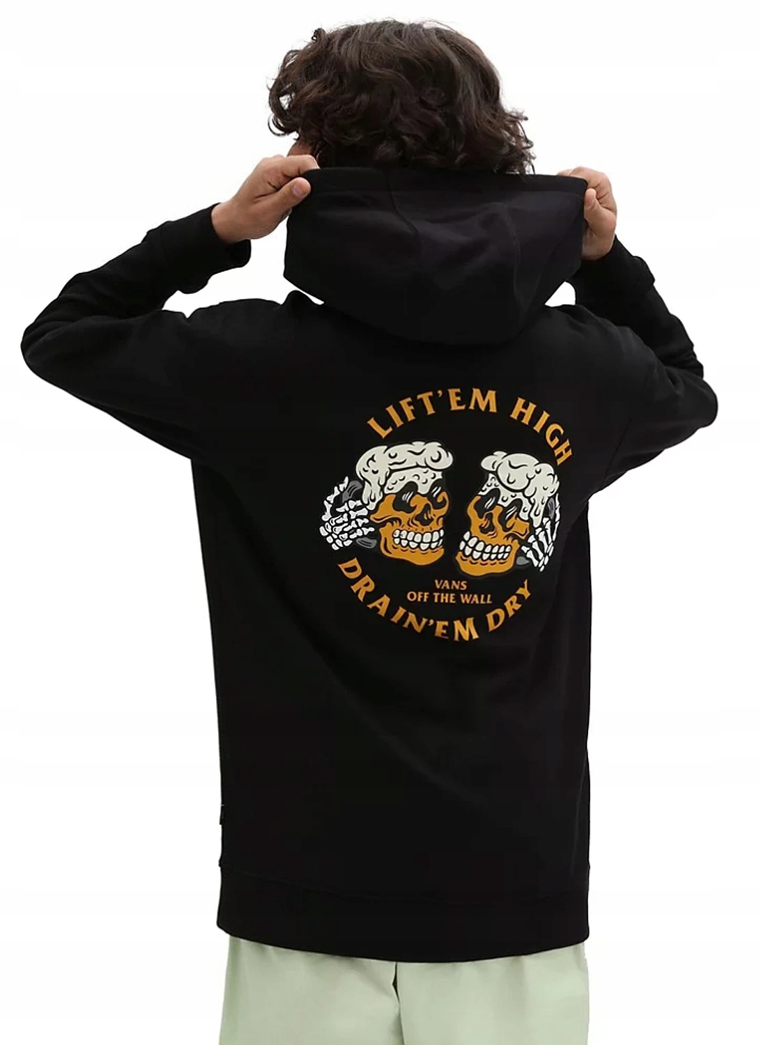 

bluza Vans Beer Skull Pullover - Black