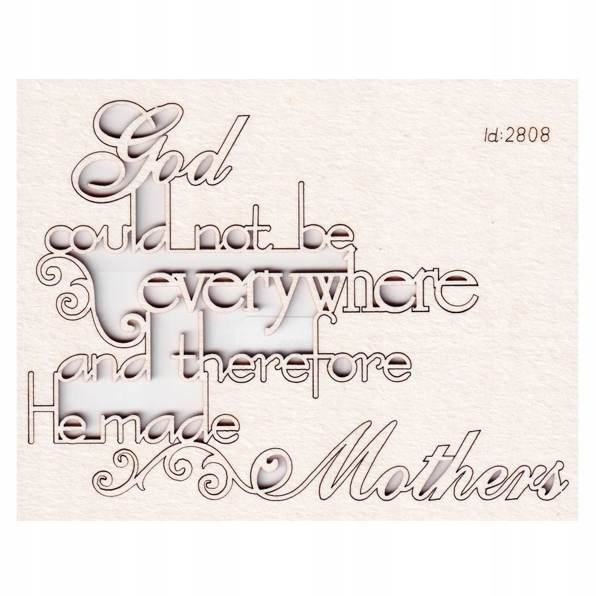 God made Mother - swirly version