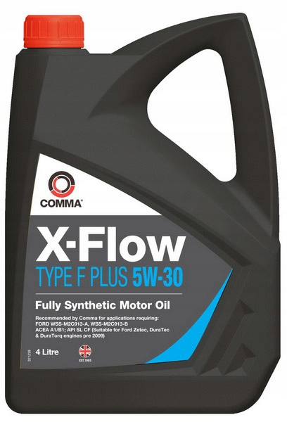 Comma Xflow Type Fplus 5W-30 4L Olej Ford WSS-M2C913-A WSS-M2C913-B WSS-M2C
