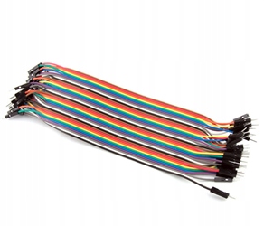 

Przewody kable zworki męsko męskie 10szt 20cm