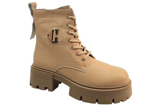 Kotníkové Boty Botky Goodin GD-TL55 40 Beige