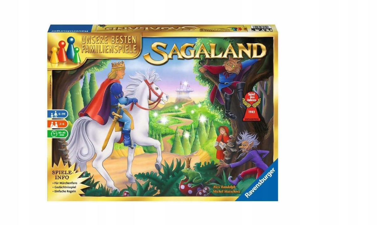 Gra planszowa Sagaland Ravensburger Wersja Niemiecka