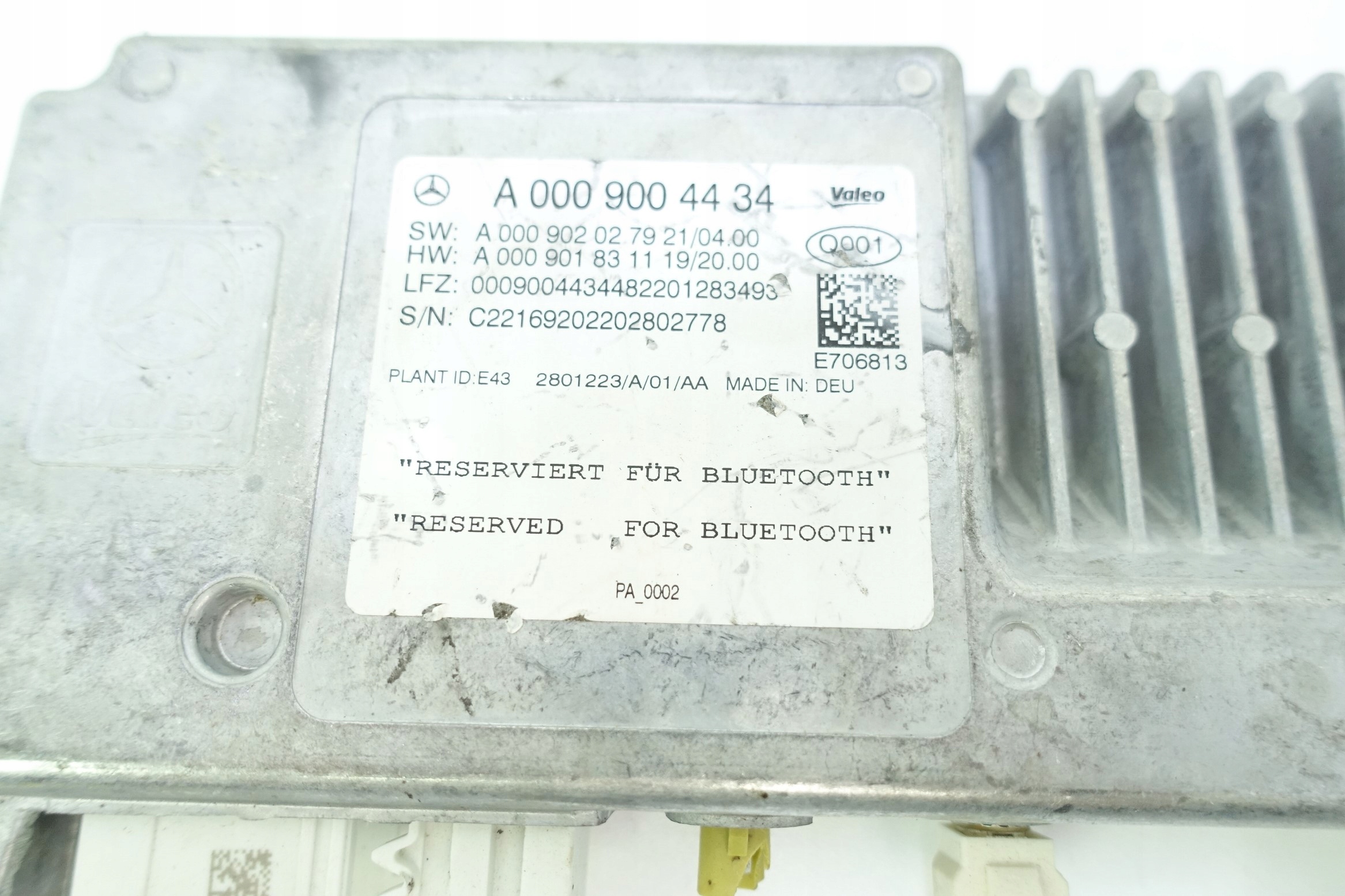 modulo Centralina BLUETOOTH MERCEDES W177 W247