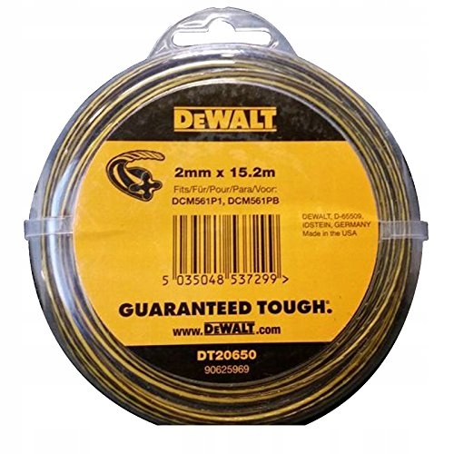 

DT20650 Dewalt Żyłka 2mm do podkaszarki DCM561 15M